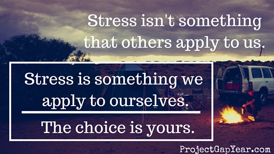 stress is a choice